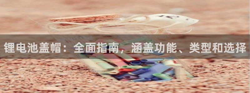 尊龙凯时人生就是搏官方网站：锂电池盖帽：全面指南，涵盖功能、类型和选择
