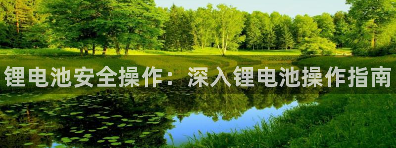 尊龙凯时有假么：锂电池安全操作：深入锂电池操作指南