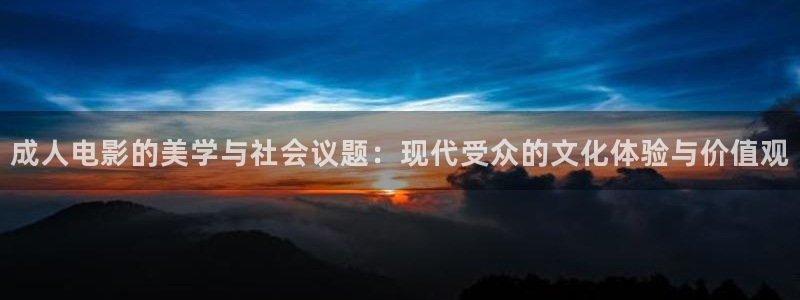 噜噜影院.：成人电影的美学与社会议题：现代受众的文化体验与价值观